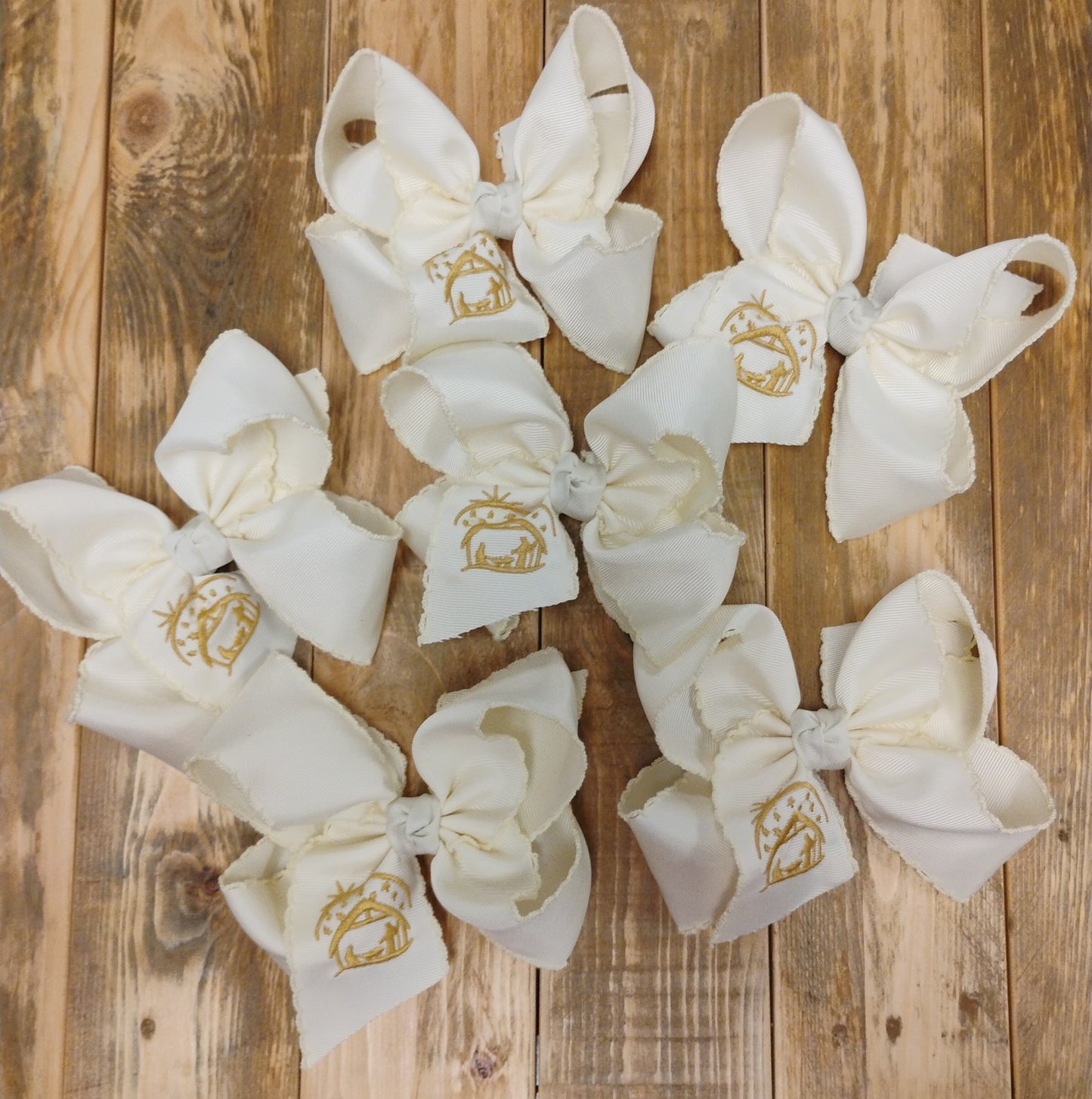5.5" Nativity Bow