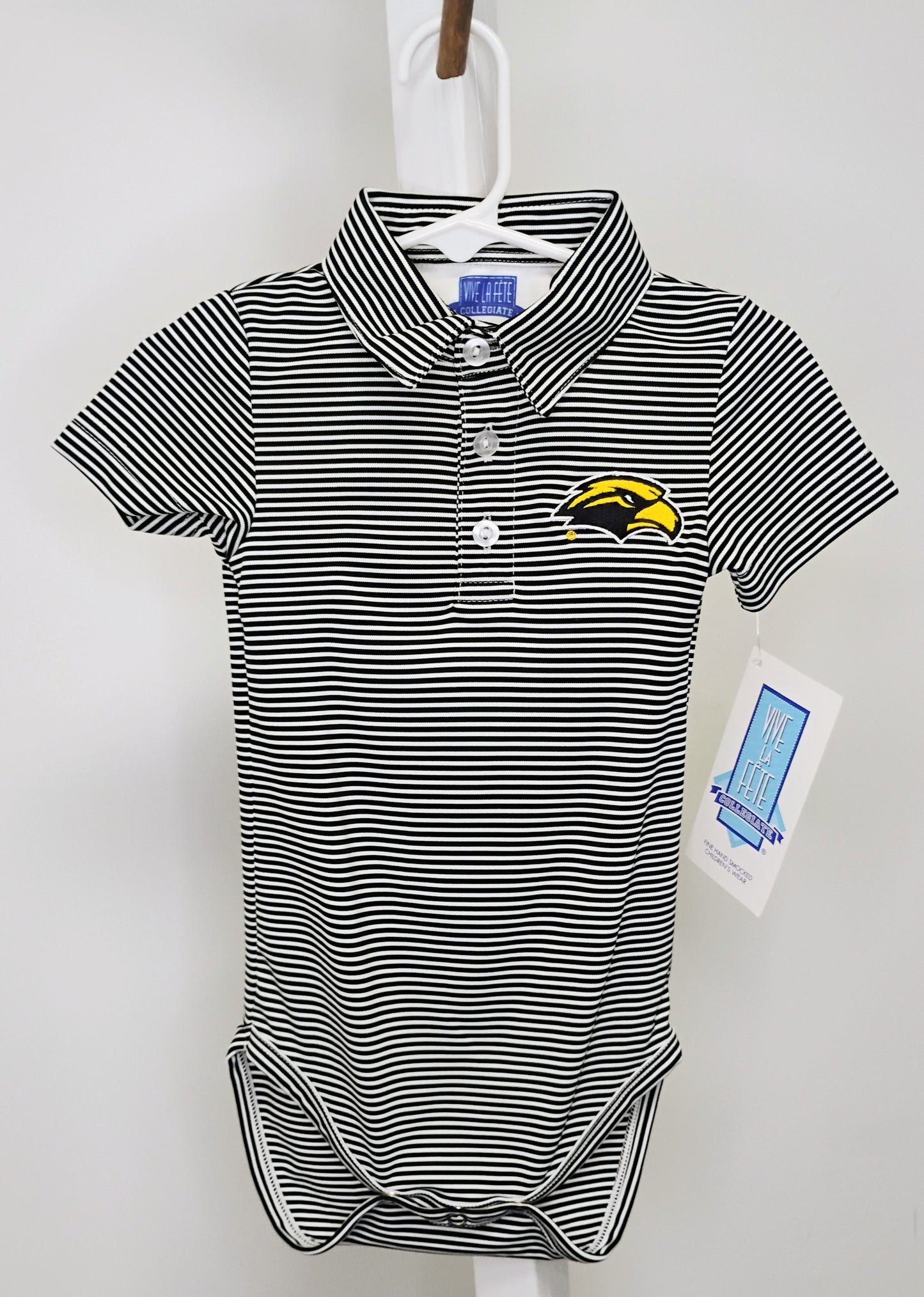 Striped Polo USM College Bubble