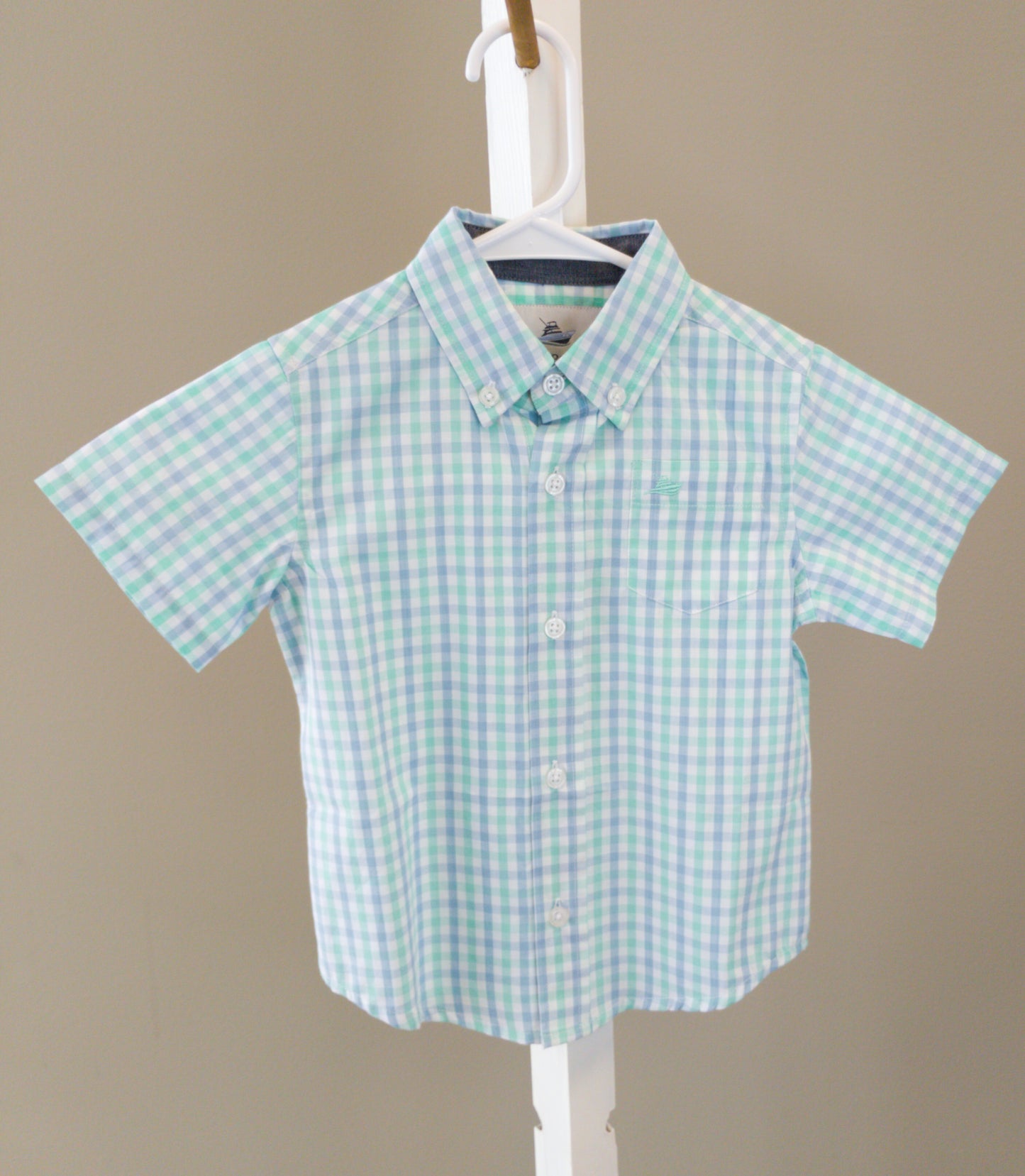 S/S Dress Shirt Cascade/Blue