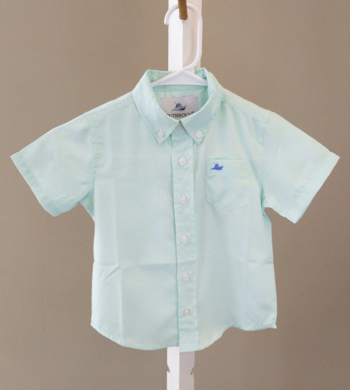 Performance Dress Shirt Beach Glass Gingham