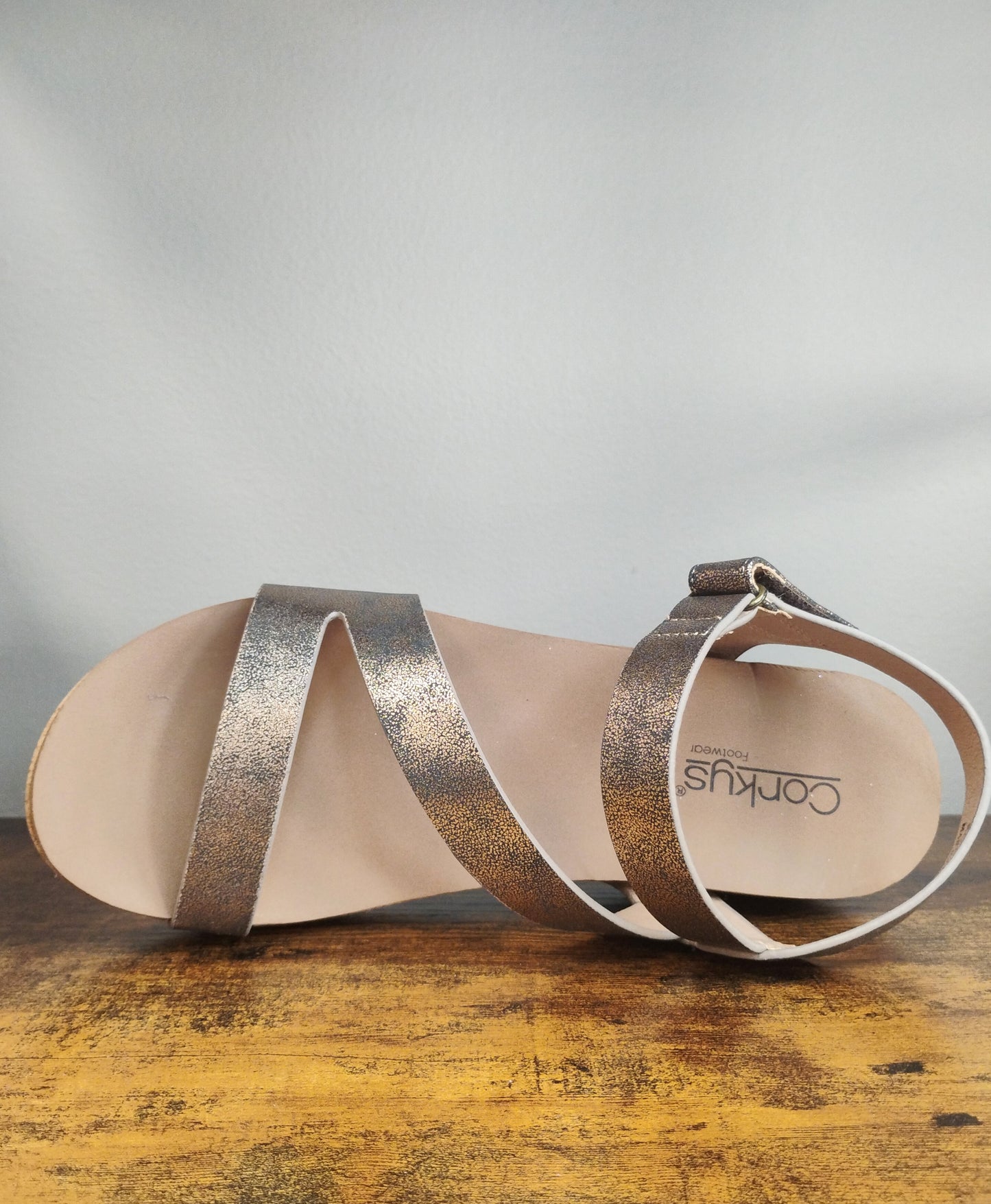 Corky's Keep It Casual Bronze Women Sandals