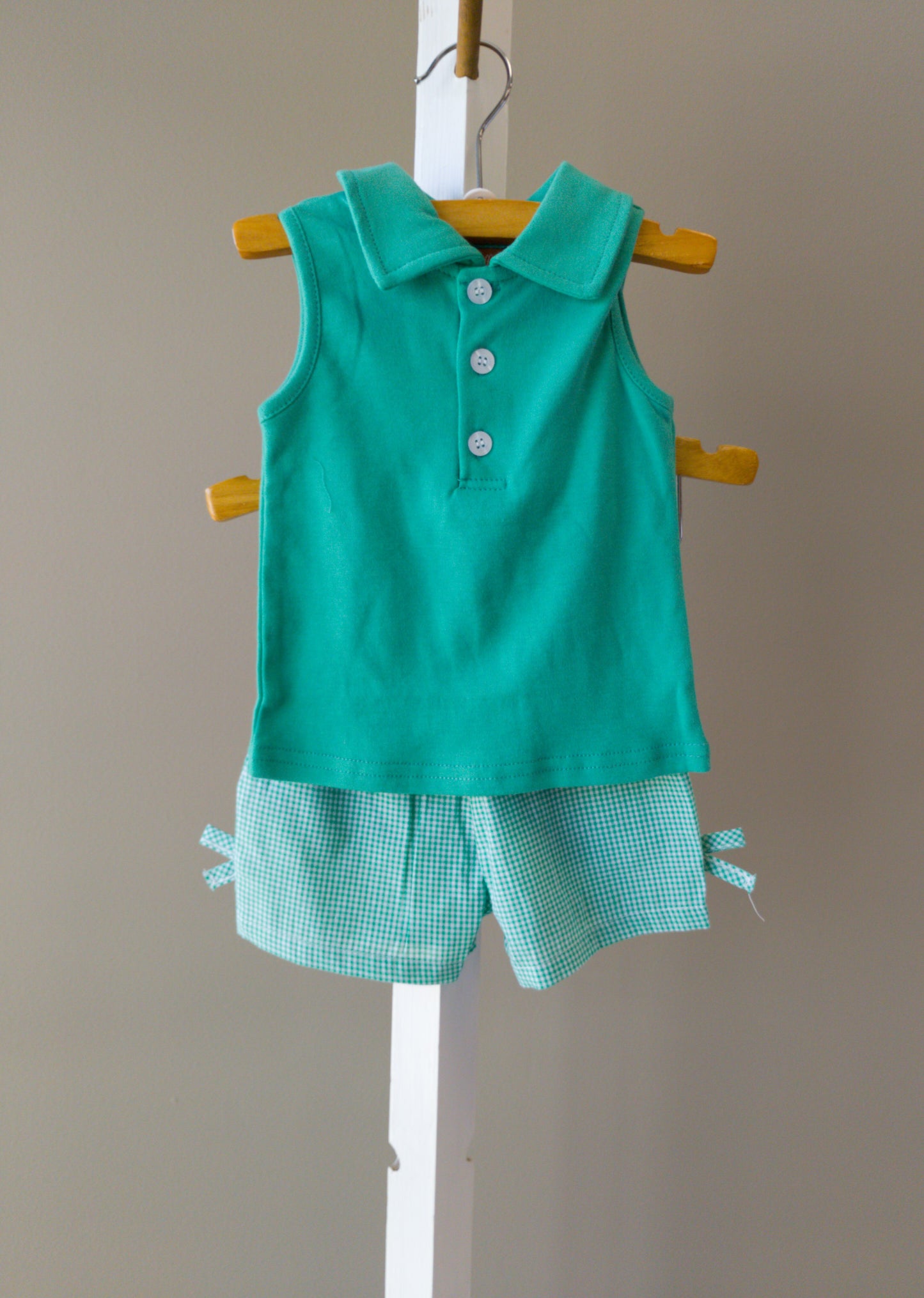 Millie Jay Celeste Green Short Set