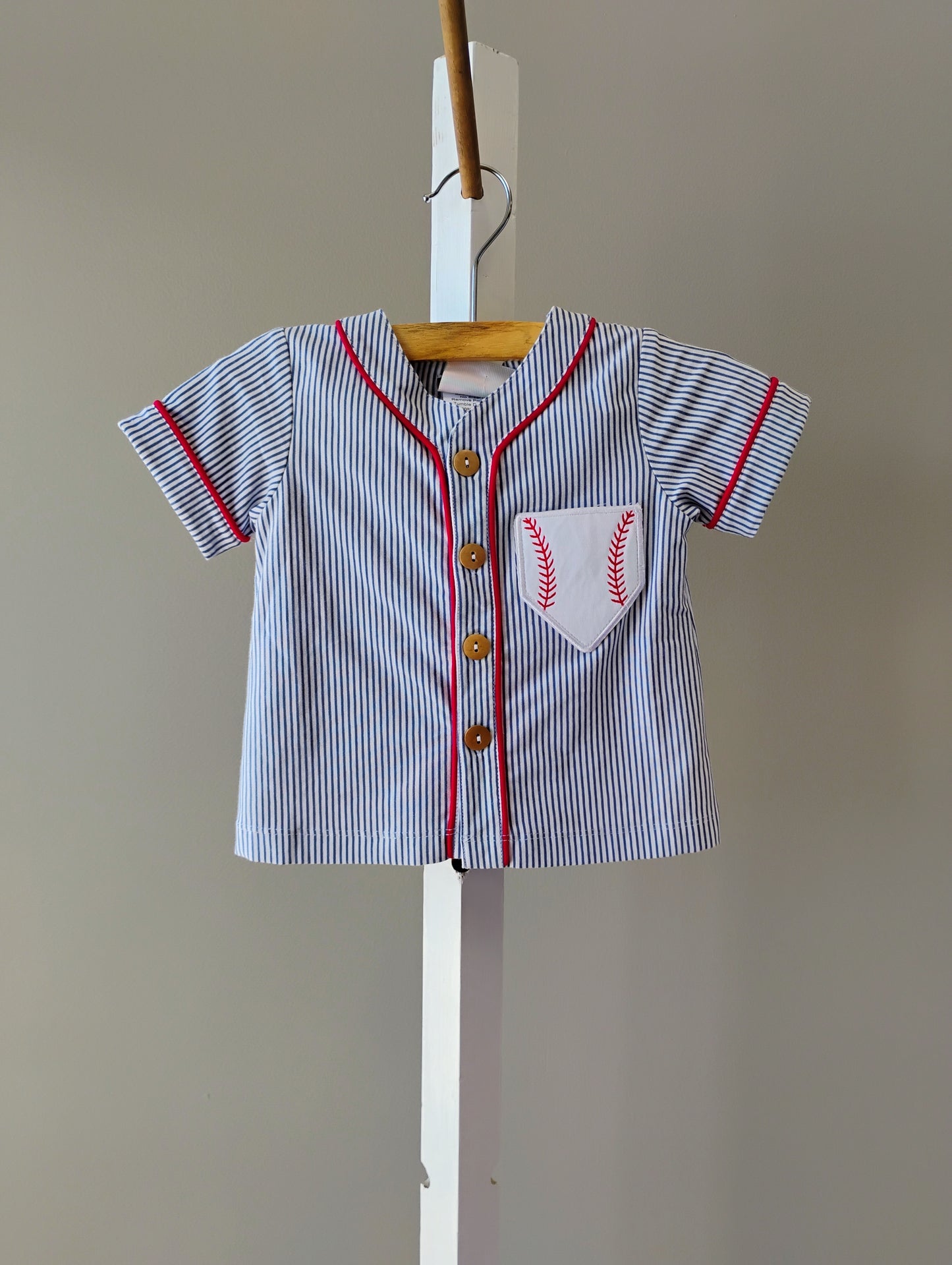 Banana Split Play Ball Baseball Short Set