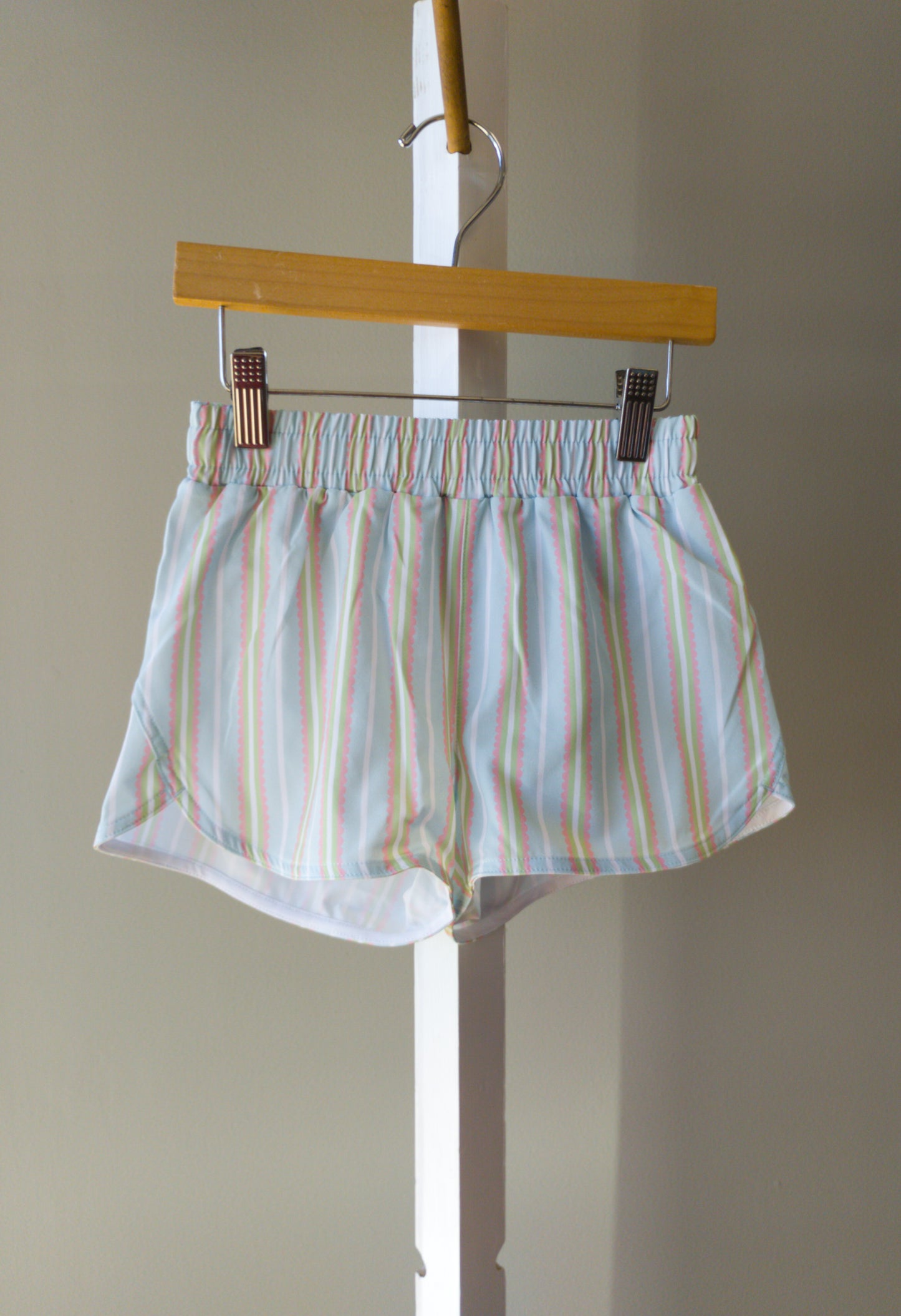 Honesty Blue/Pink Stripe Shorts