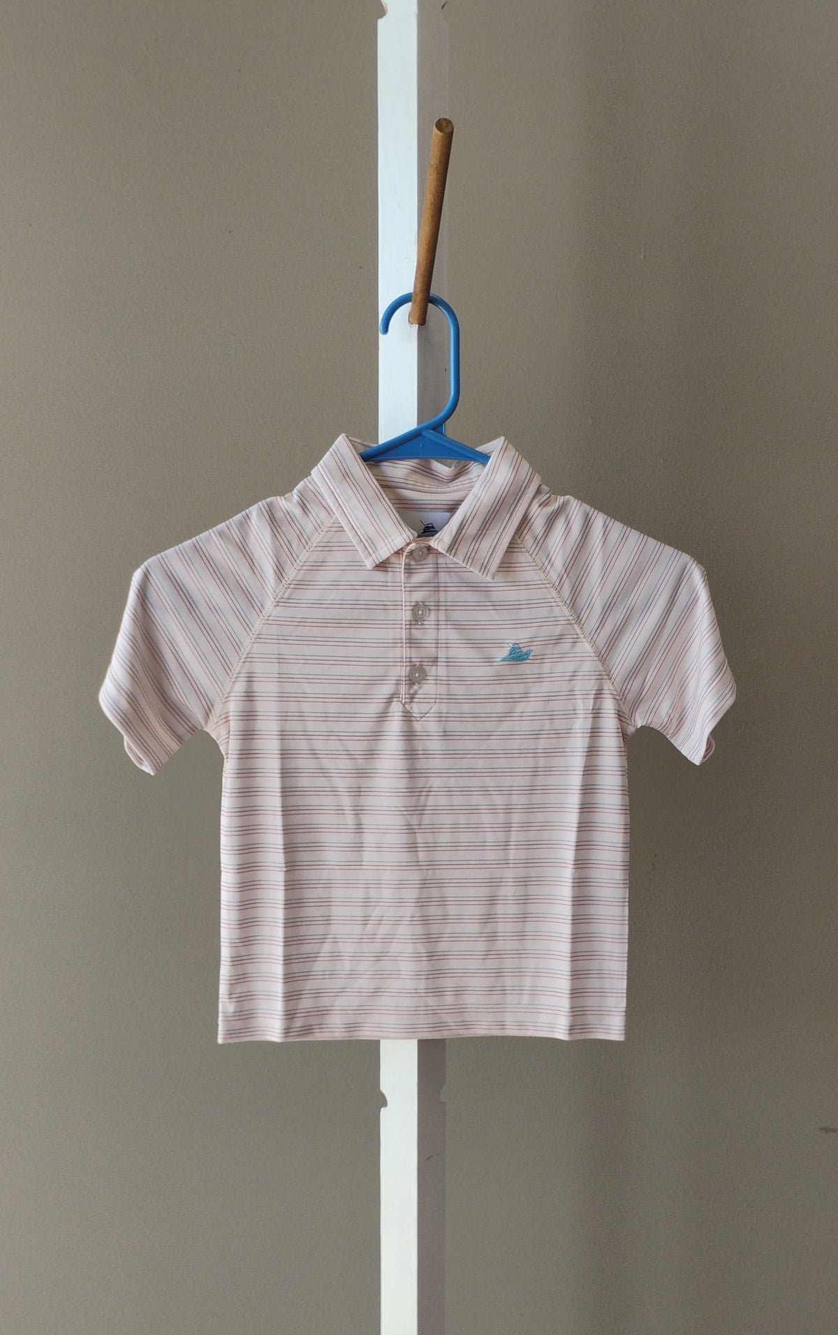 Southbound Youth SS Polo-Blue/Sand/Travertine