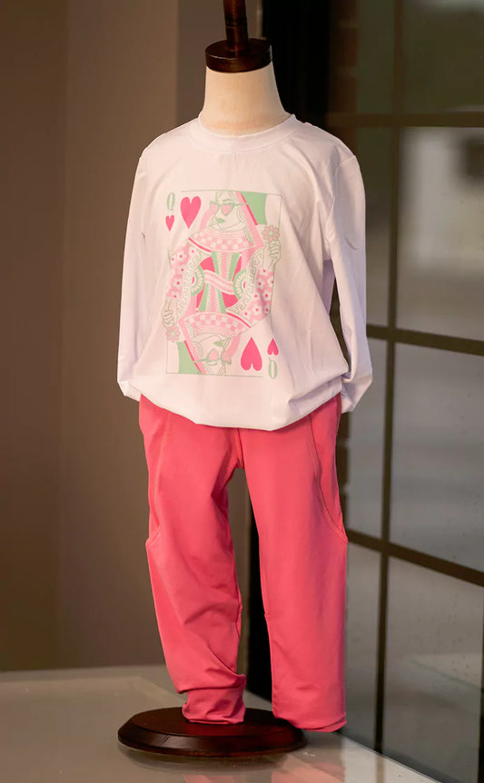 Honesty Azalea Dark Pink Leggings