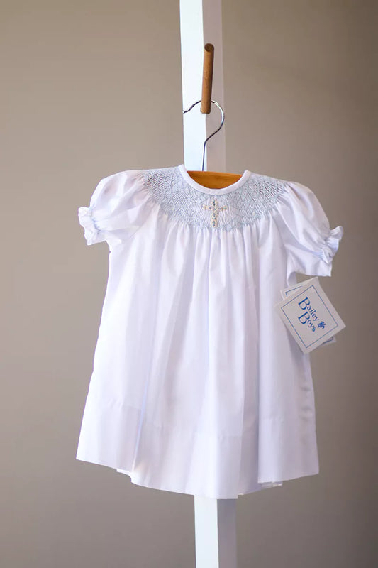 Bailey Boy Blue Christening Bishop