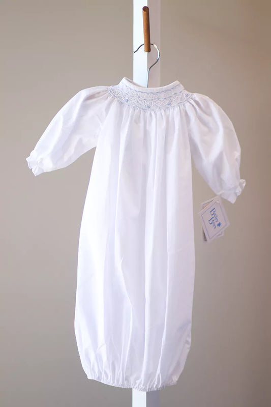 Bailey Boys White Geometric Sac Blue