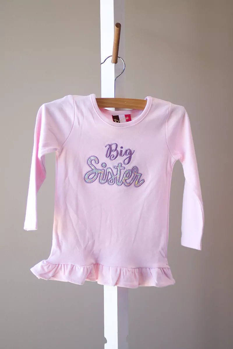 Banana Split Pink Big Sister L/S