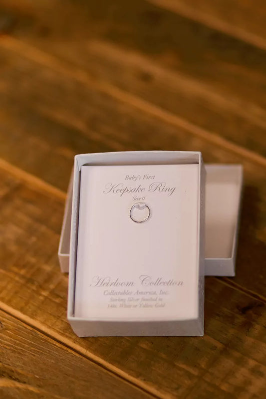 Rhodium Sterling Baby Ring (Collectable Beyond Creation America)