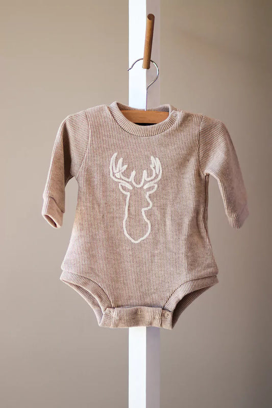 Emma Jean Deer Embroidery Bubble