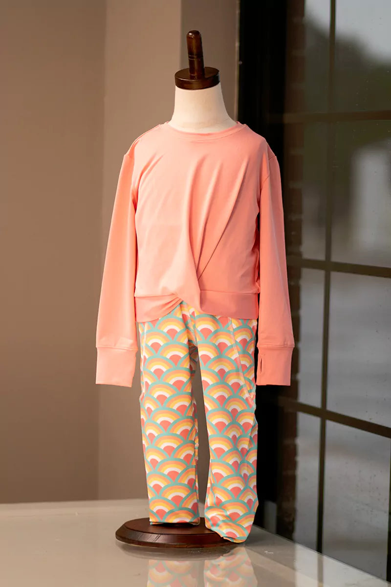 Honesty Flamingo Pink Knotted Shirt