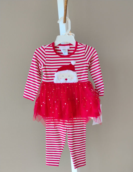 Christmas Santa Tunic Pant Set