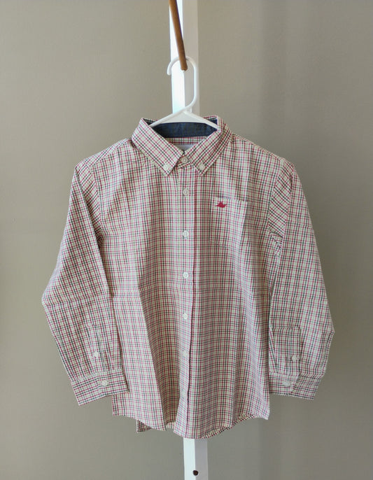 L/S Mineral/Elm Green Button Down Size Medium (christmas)