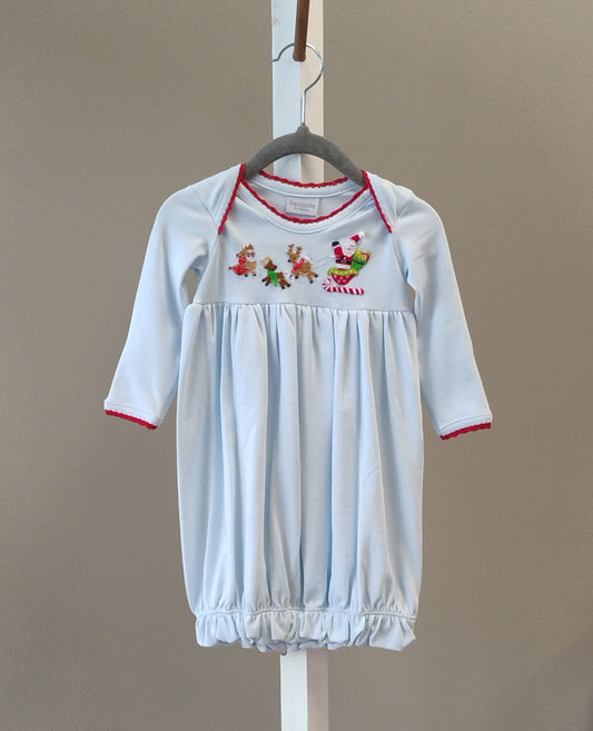 Sleigh/Reindeer Christmas Gown