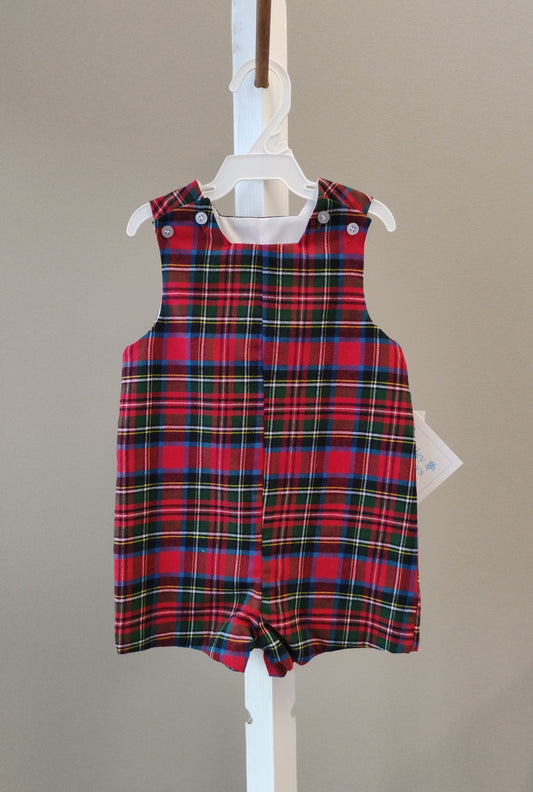 Tartan Wales John John Short Tab (Christmas)