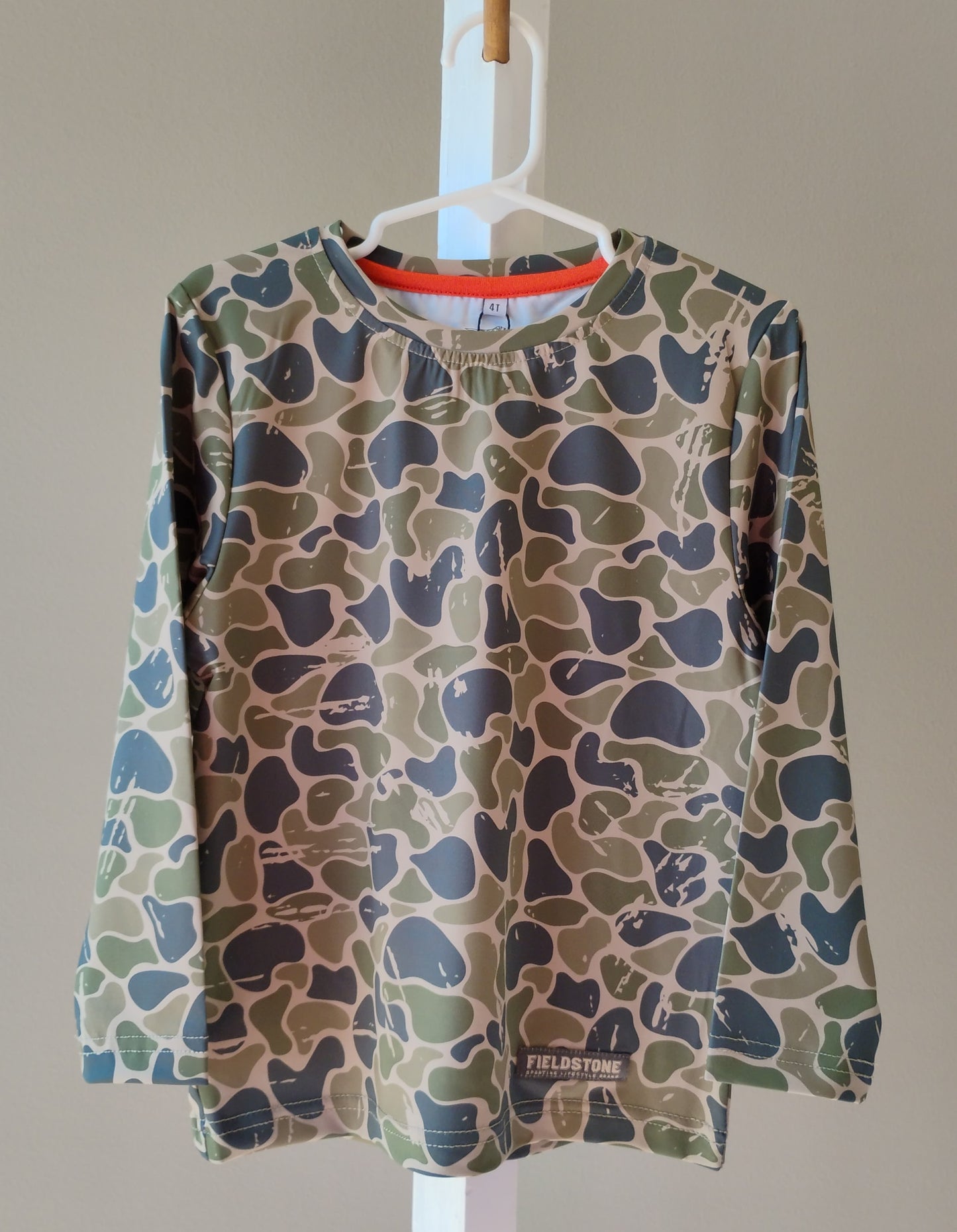 Fieldstone Backwoods Camo L/S Dry Fit Tee