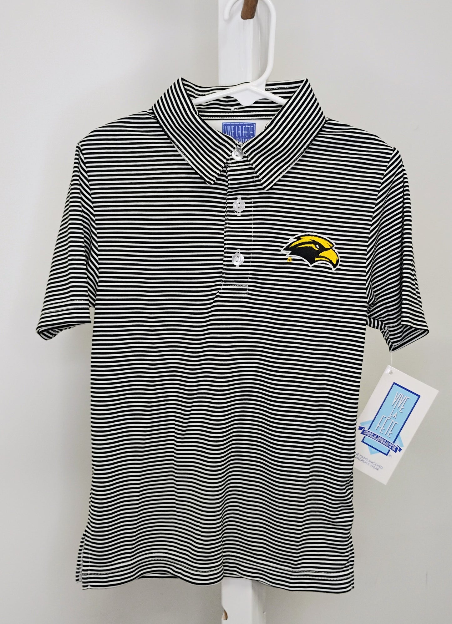 Striped Polo USM College Shirt