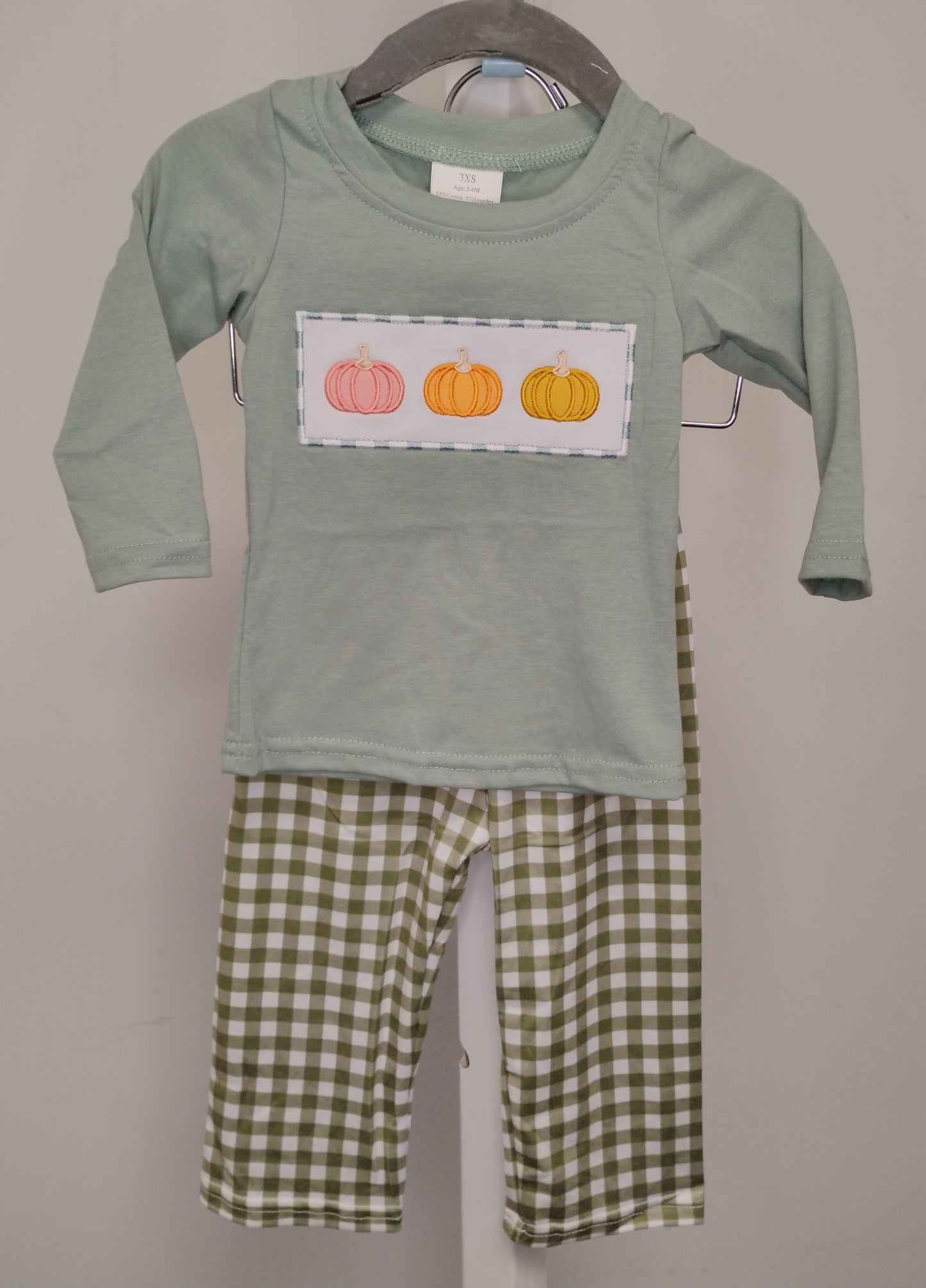 Boys Pumpkin Pant Set