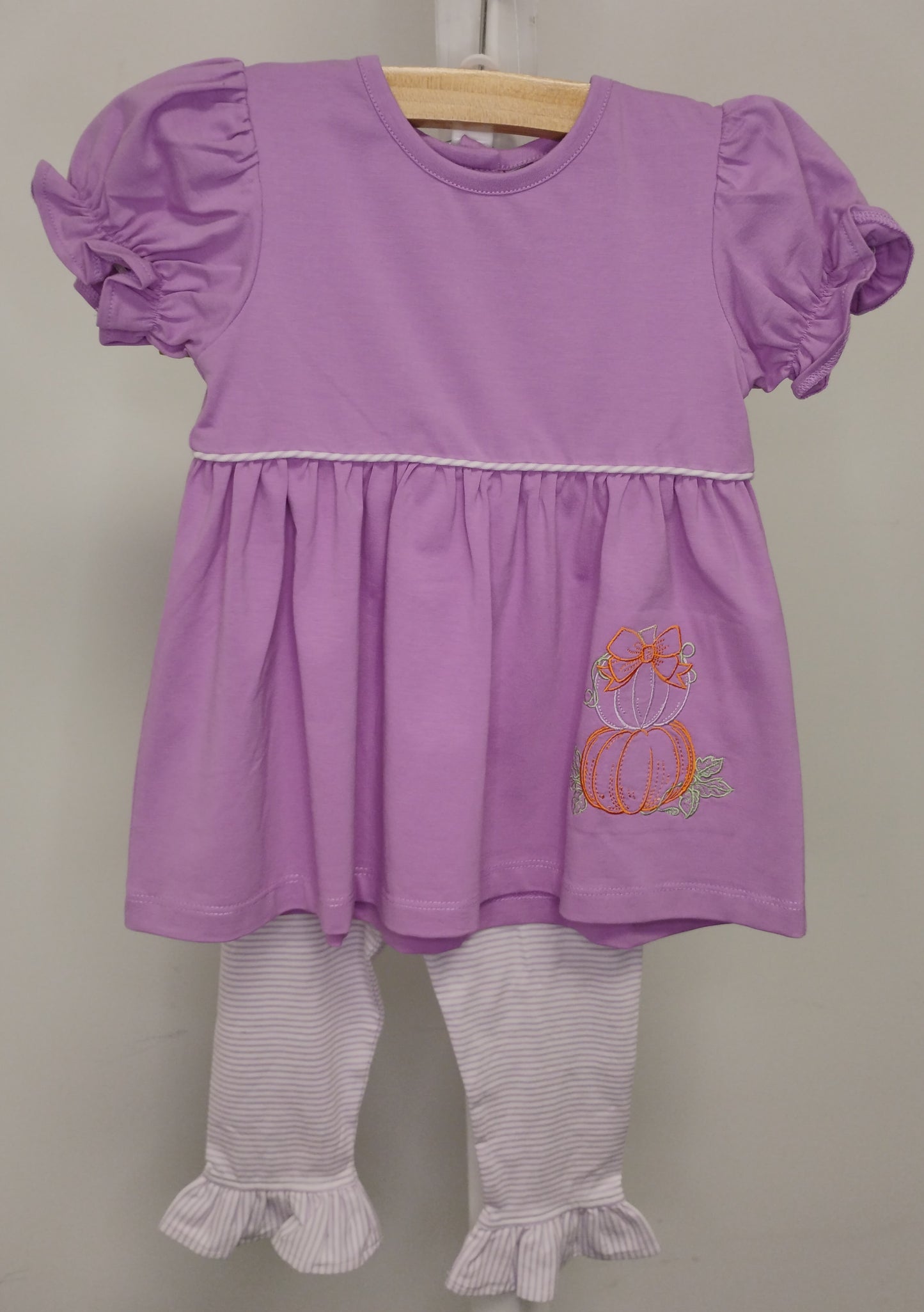 Pumpkin Ruffle Pant set
