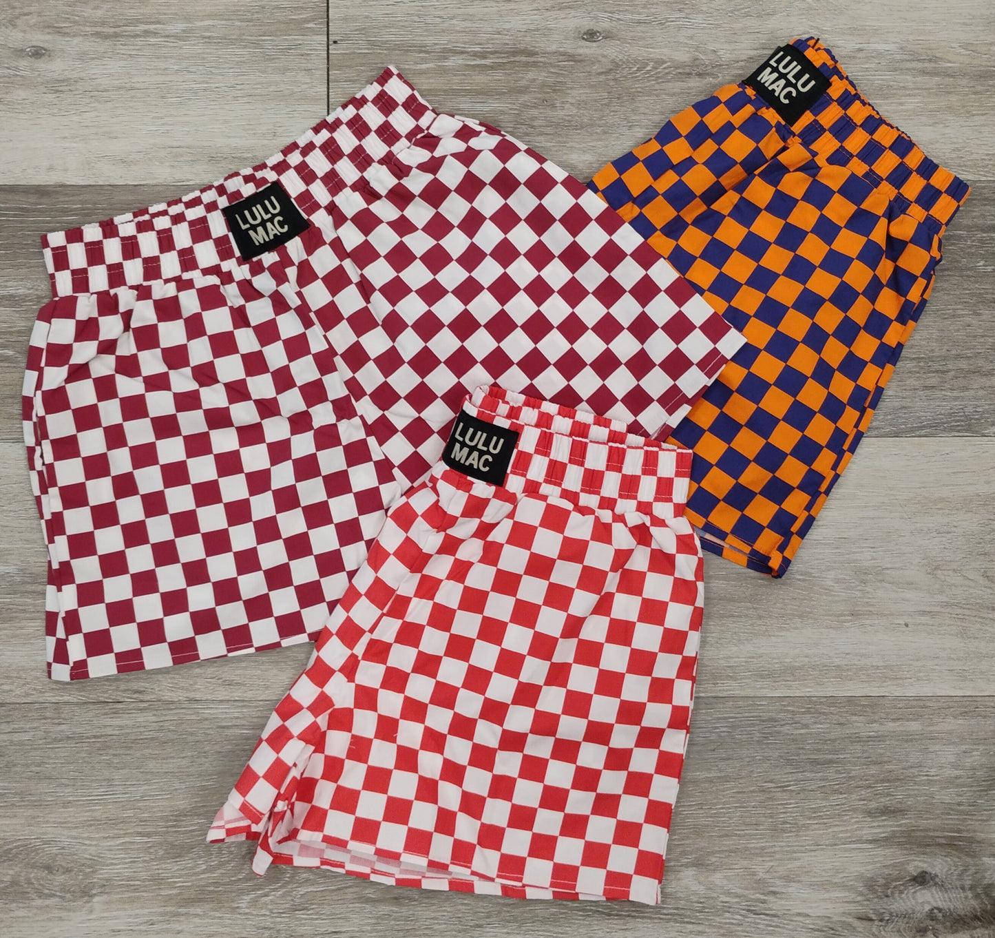 Lulu Mac Checkered Shorts
