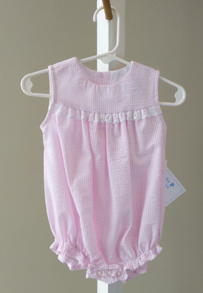 SeerSucker Girl Bubbles (Pink, Blue)