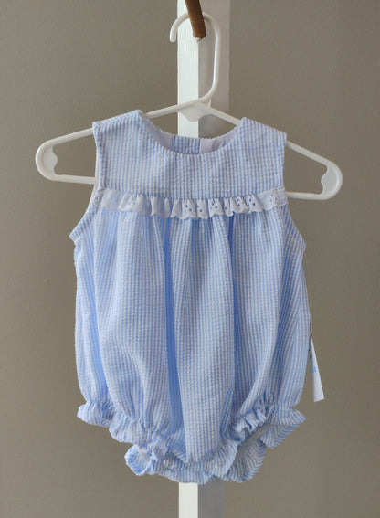 SeerSucker Girl Bubbles (Pink, Blue)