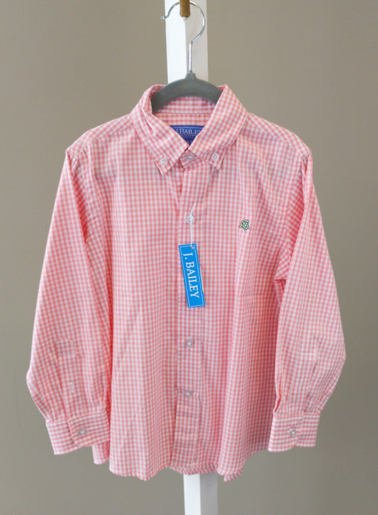 Easter L/S Button Downs (Pink,Mint,Blue)