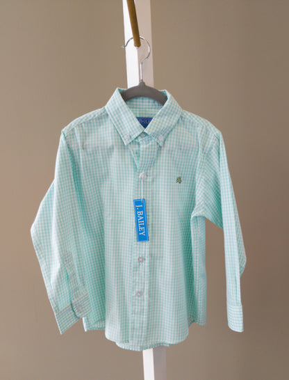Easter L/S Button Downs (Pink,Mint,Blue)