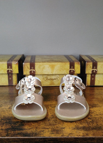 Footmates Jasmine Rose Gold Sandal