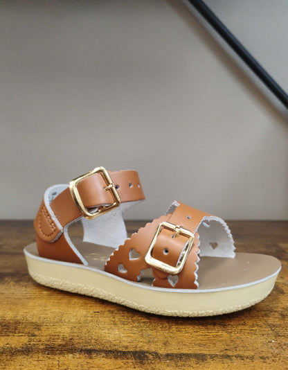 Saltwater Sun-San Sweetheart (White, Tan)