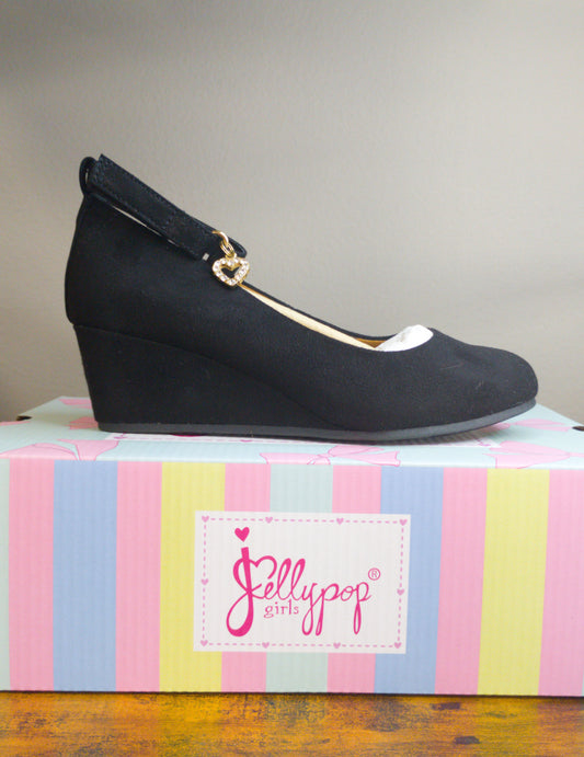 Jellypop Samantha Black Suedelike