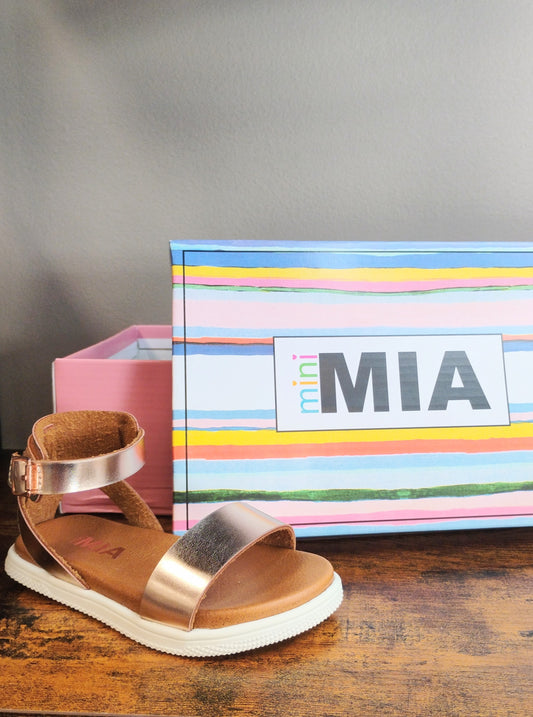 Mia Ellen Rose Gold Sandals