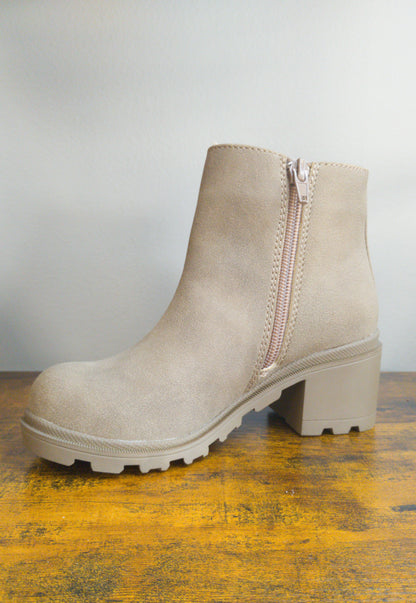 Jollypop Kid Taylar Taupe Suede