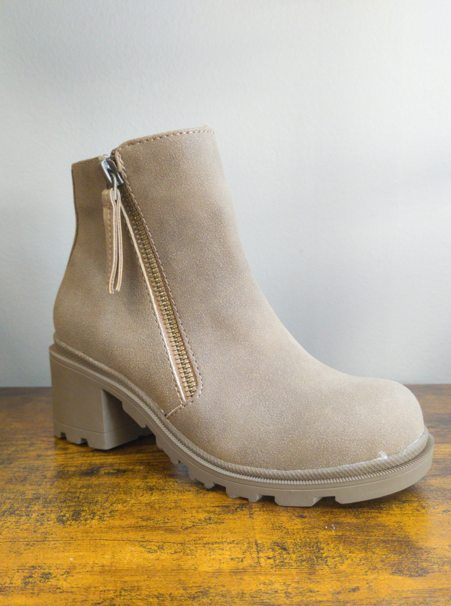 Jollypop Kid Taylar Taupe Suede