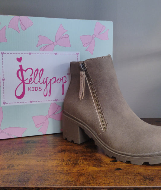Jollypop Kid Taylar Taupe Suede