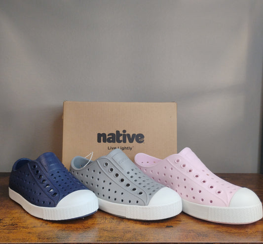 Native Shoes (Blue, Grey, Pink)