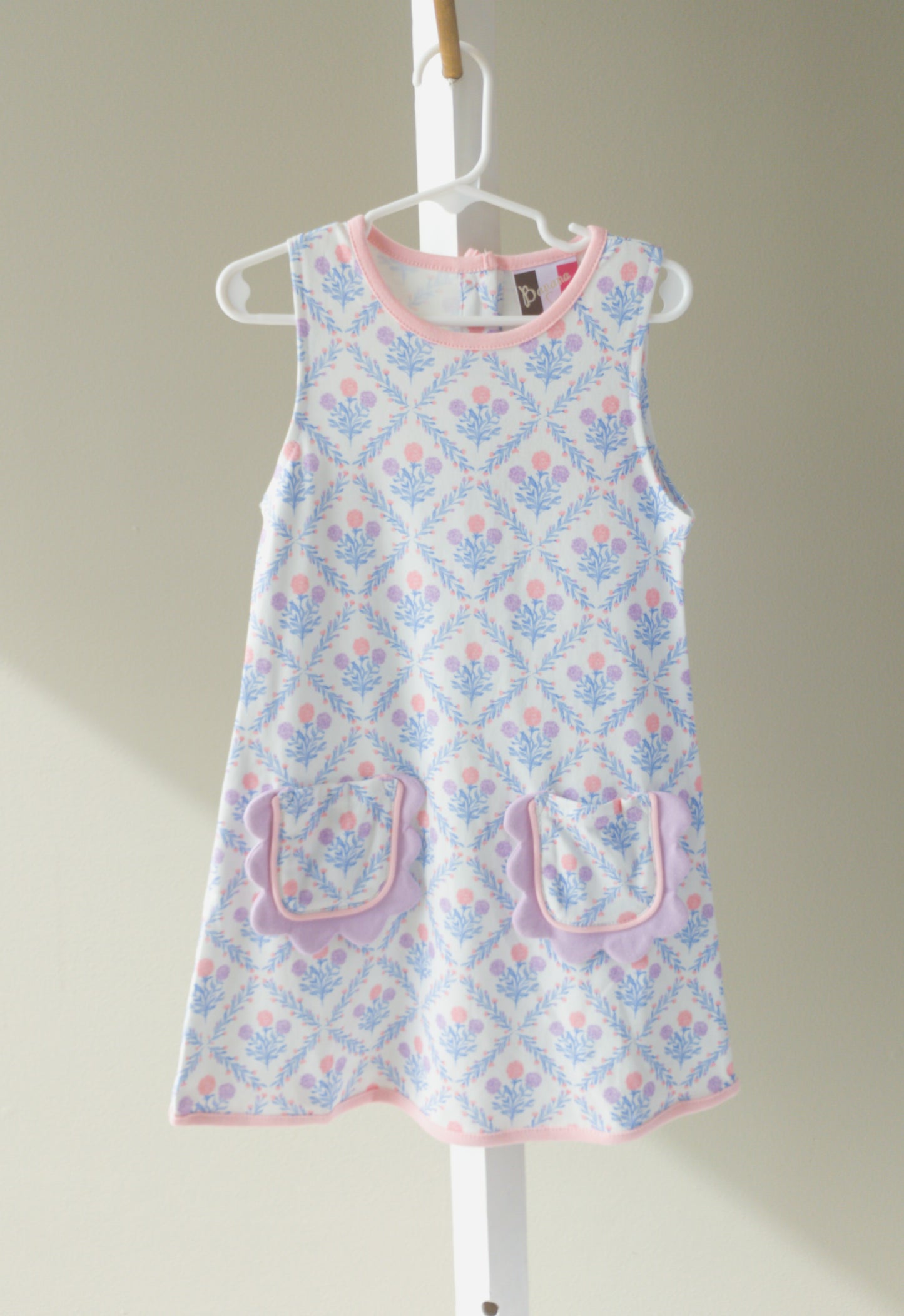 Banana Split Garden Rosette A-Line Dress