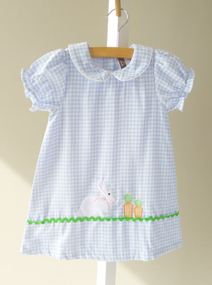 Banana Split Bunny Hop Applique (Bloomer, Dress)