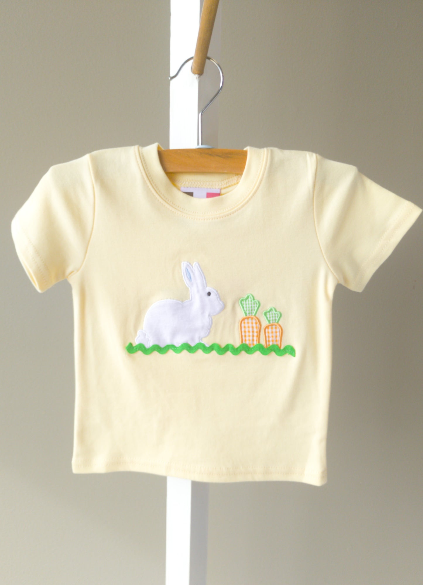 Banana Split Bunny Hop Applique Boy Short Set