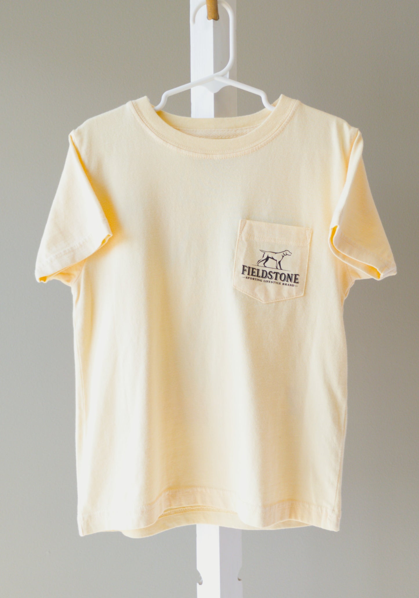 Fieldstone Youth Tailgate Bigfoot Yellow Tee