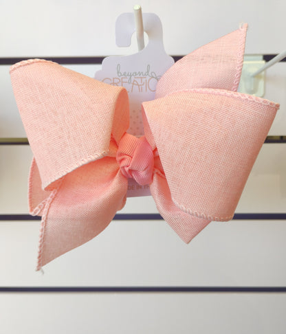 Linen Bows (4"-5.5")