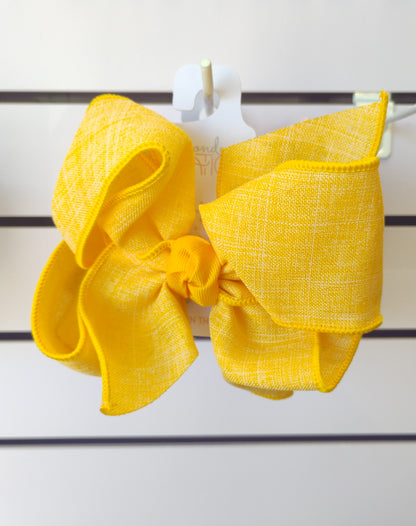Linen Bows (4"-5.5")