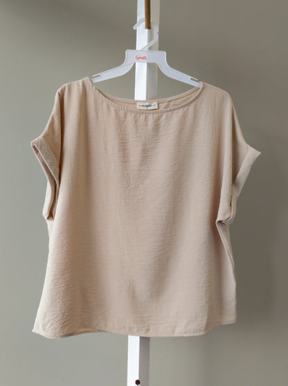 ee:some Women Round Neck Short Sleeve Top
