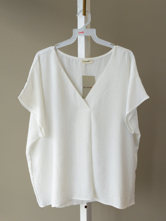 ee:some Women Breezy Short Sleeve Blouse
