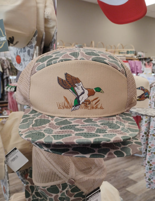 Feildstone Youth Roost 7 Panel 3D Puff Full Color Duck Hat