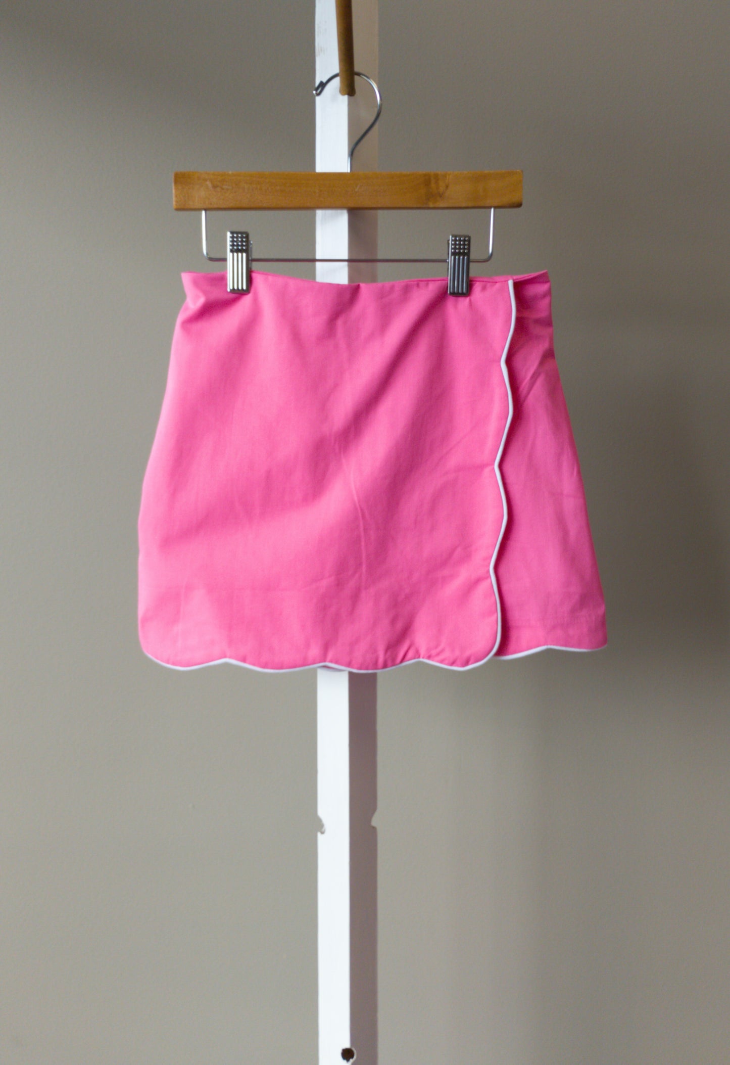 Emma Jean Tessa Scalloped Skort (Pink, Green)