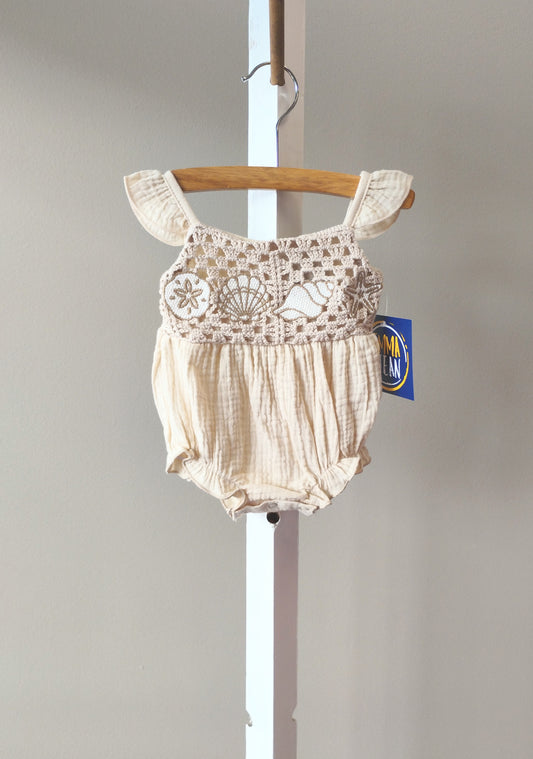Emma Jean Crocheted Seashell (Bubble or Dress)
