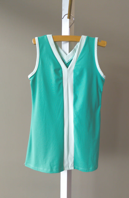 Emma Jean Scarlett Athletic Dress Set (Blue, Coral, Green)