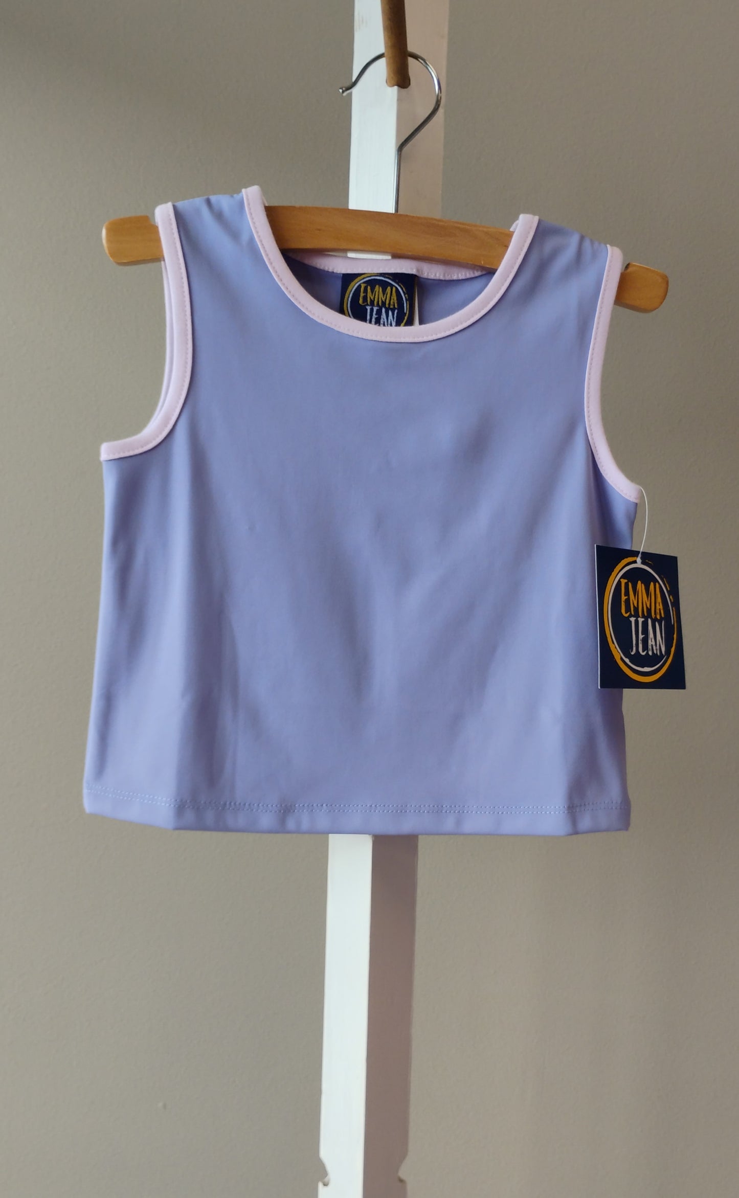 Emma Jean Celine Athletic Tank (Blue, Purple)